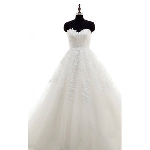 A-line Sweetheart Wedding Dress
